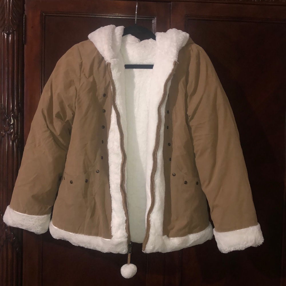 ❄️ Girls Reversible Coat, Jacket, Puffer ❄️